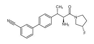 4'-((2S,3S)-3-amino-4-((S)-3-fluoropyrrolidin-1-yl)-4-oxobutan-2-yl)-[1,1'-biphenyl]-3-carbonitrile CAS:690256-99-6 manufacturer & supplier