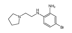 4-bromo-N1-[2-(1-pyrrolidinyl)ethyl]-1,2-benzenediamine CAS:690265-00-0 manufacturer & supplier