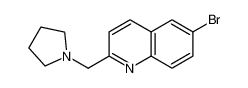 6-bromo-2-pyrrolidin-1-ylmethyl-quinoline CAS:690265-25-9 manufacturer & supplier