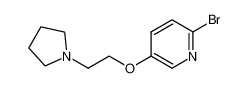 2-bromo-5-(2-pyrrolidin-1-yl-ethoxy)-pyridine CAS:690265-38-4 manufacturer & supplier