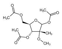 1-O-acetyl-2-C-methyl-2-O-methyl-3,5-di-O-acetyl-D-ribofuranose CAS:690269-80-8 manufacturer & supplier