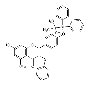 2-[4-(tert-Butyl-diphenyl-silanyloxy)-phenyl]-7-hydroxy-5-methyl-3-phenylsulfanyl-chroman-4-one CAS:690274-30-7 manufacturer & supplier