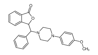 3-{[4-(4-methoxy-phenyl)-piperazin-1-yl]-phenyl-methyl}-3H-isobenzofuran-1-one CAS:69031-35-2 manufacturer & supplier