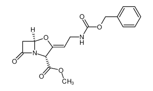 (5R)-3-((Z)-2-benzyloxycarbonylamino-ethylidene)-7-oxo-(5rH)-4-oxa-1-aza-bicyclo[3.2.0]heptane-2-carboxylic acid methyl ester CAS:69032-30-0 manufacturer & supplier