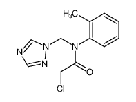 2-chloro-N-o-tolyl-N-[1,2,4]triazol-1-ylmethyl-acetamide CAS:69045-93-8 manufacturer & supplier