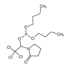 Phosphorous acid dibutyl ester 2,2,2-trichloro-1-(2-oxo-pyrrolidin-1-yl)-ethyl ester CAS:69046-87-3 manufacturer & supplier