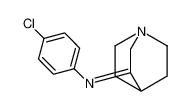 N-(4-chlorophenyl)-1-azabicyclo[2.2.2]octan-3-imine CAS:69047-26-3 manufacturer & supplier