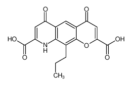 6,9-Dihydro-4,6-dioxo-10-propyl-4H-pyrano[3,2-g]quinoline-2,8-dicarboxylic acid CAS:69049-60-1 manufacturer & supplier