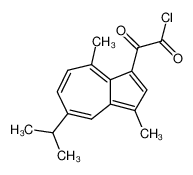 (5-isopropyl-3,8-dimethyl-azulen-1-yl)-oxo-acetyl chloride CAS:69051-05-4 manufacturer & supplier