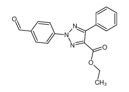 2-(4-formyl-phenyl)-5-phenyl-2H-[1,2,3]triazole-4-carboxylic acid ethyl ester CAS:69059-77-4 manufacturer & supplier