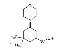 N-(3-methylthio-5,5-dimethyl-2-cyclohexen-1-ylidene)morpholinium iodide CAS:69060-45-3 manufacturer & supplier