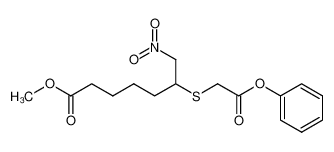 7-Nitro-6-phenoxycarbonylmethylsulfanyl-heptanoic acid methyl ester CAS:69060-99-7 manufacturer & supplier