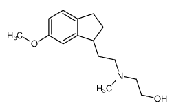 2-{[2-(6-Methoxy-indan-1-yl)-ethyl]-methyl-amino}-ethanol CAS:69061-66-1 manufacturer & supplier