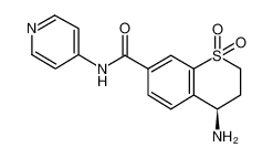 (R)-4-amino-N-(4-pyridyl)thiochromane-7-carboxamide 1,1-dioxide CAS:690624-56-7 manufacturer & supplier