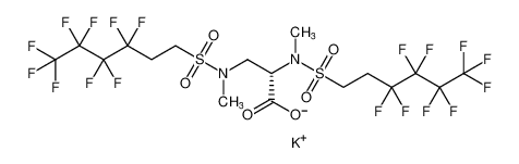 potassium (S)-2,3-bis((3,3,4,4,5,5,6,6,6-nonafluoro-N-methylhexyl)sulfonamido)propanoate CAS:690625-75-3 manufacturer & supplier