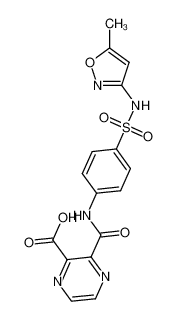 3-((4-(N-(5-methylisoxazol-3-yl)sulfamoyl)phenyl)carbamoyl)pyrazine-2-carboxylic acid CAS:690626-18-7 manufacturer & supplier