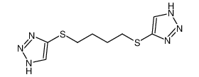 1H-1,2,3-Triazole, 4,4'-[1,4-butanediylbis(thio)]bis- CAS:690628-59-2 manufacturer & supplier