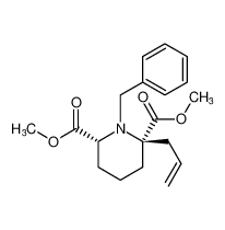 rel-dimethyl (2R,6R)-2-allyl-1-benzylpiperidine-2,6-dicarboxylate CAS:690630-79-6 manufacturer & supplier