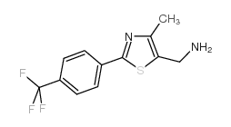 [4-methyl-2-[4-(trifluoromethyl)phenyl]-1,3-thiazol-5-yl]methanamine CAS:690632-25-8 manufacturer & supplier