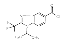 1-propan-2-yl-2-(trifluoromethyl)benzimidazole-5-carbonyl chloride CAS:690632-69-0 manufacturer & supplier