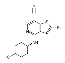 2-bromo-4-(((1r,4r)-4-hydroxycyclohexyl)amino)thieno[3,2-c]pyridine-7-carbonitrile CAS:690636-25-0 manufacturer & supplier