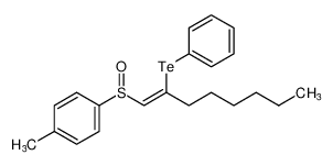 (Z)-phenyl(1-(p-tolylsulfinyl)oct-1-en-2-yl)tellane CAS:690638-68-7 manufacturer & supplier