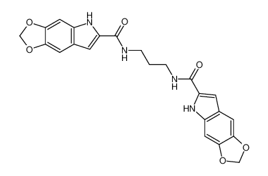 5H-1,3-Dioxolo[4,5-f]indole-6-carboxamide, N,N'-1,3-propanediylbis- CAS:690639-18-0 manufacturer & supplier