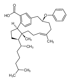 (21R,22R,23R,9R,E)-22,6-dimethyl-23-((R)-6-methylheptan-2-yl)-9-phenoxy-1(1,4)-benzena-2(1,2)-cyclopentanacyclodecaphan-5-ene-12-carboxylic acid CAS:690658-12-9 manufacturer & supplier