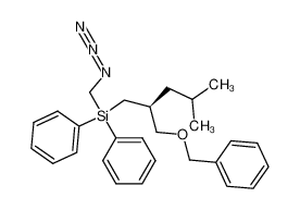 (azidomethyl)[(S)-2-(benzyloxymethyl)-4-methylpentyl]diphenylsilane CAS:690674-34-1 manufacturer & supplier