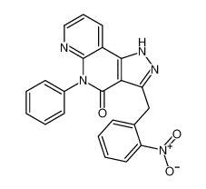 3-(2-nitrobenzyl)-5-phenyl-1,5-dihydro-4H-pyrazolo[4,3-c][1,8]naphthyridin-4-one CAS:690690-95-0 manufacturer & supplier