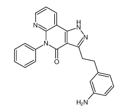 3-(3-aminophenethyl)-5-phenyl-1,5-dihydro-4H-pyrazolo[4,3-c][1,8]naphthyridin-4-one CAS:690691-04-4 manufacturer & supplier