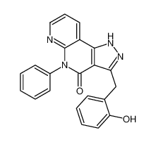 3-(2-hydroxybenzyl)-5-phenyl-1,5-dihydro-4H-pyrazolo[4,3-c][1,8]naphthyridin-4-one CAS:690691-11-3 manufacturer & supplier