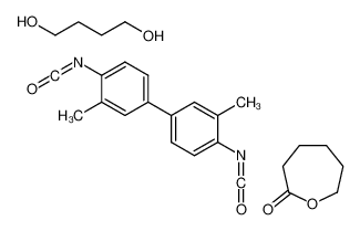 butane-1,4-diol,1-isocyanato-4-(4-isocyanato-3-methylphenyl)-2-methylbenzene,oxepan-2-one CAS:69070-62-8 manufacturer & supplier