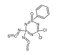 3,3-Dichloro-5,5-diisothiocyanato-1-phenyl-1λ4,3λ5,5λ5-[1,2,4,6,3,5]thiatriazadiphosphinine 1-oxide CAS:69076-93-3 manufacturer & supplier