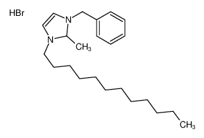 3-benzyl-1-dodecyl-2-methyl-1,2-dihydroimidazol-1-ium,bromide CAS:69081-53-4 manufacturer & supplier