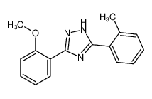 3-(2-methoxyphenyl)-5-(2-methylphenyl)-1H-1,2,4-triazole CAS:69095-75-6 manufacturer & supplier