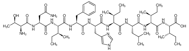 L-Isoleucine,L-threonyl-L-asparaginyl-L-isoleucyl-L-phenylalanyl-L-histidyl-L-isoleucyl-L-leucyl-L-isoleucyl- CAS:690956-09-3 manufacturer & supplier