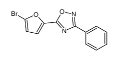 5-(5-bromofuran-2-yl)-3-phenyl-1,2,4-oxadiazole CAS:690971-22-3 manufacturer & supplier