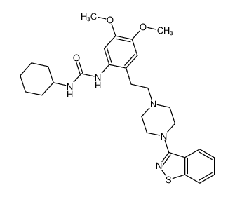 1-{2-[2-(4-1,2-benzisothiazol-3-yl-piperazin-1-yl)-ethyl]-4,5-dimethoxy-phenyl}-3-cyclohexyl-urea CAS:690972-52-2 manufacturer & supplier