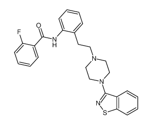 N-{2-[2-(4-1,2-benzisothiazol-3-yl-piperazin-1-yl)-ethyl]-phenyl}-2-fluoro-benzamide CAS:690974-00-6 manufacturer & supplier