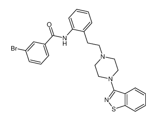 N-{2-[2-(4-1,2-benzisothiazol-3-yl-piperazin-1-yl)-ethyl]-phenyl}-3-bromo-benzamide CAS:690974-10-8 manufacturer & supplier