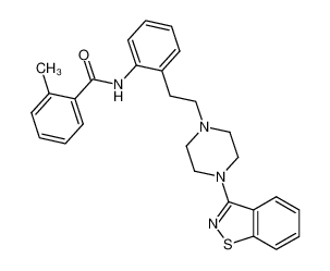 N-{2-[2-(4-1,2-benzisothiazol-3-yl-piperazin-1-yl)-ethyl]-phenyl}-2-methyl-benzamide CAS:690974-18-6 manufacturer & supplier