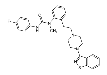 1-{2-[2-(4-1,2-benzisothiazol-3-yl-piperazin-1-yl)-ethyl]-phenyl}-3-(4-fluoro-phenyl)-1-methyl-urea CAS:690976-25-1 manufacturer & supplier