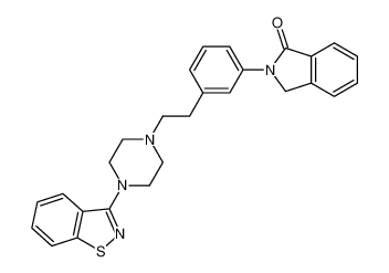 2-(3-(2-(4-(benzo[d]isothiazol-3-yl)piperazin-1-yl)ethyl)phenyl)isoindolin-1-one CAS:690978-16-6 manufacturer & supplier