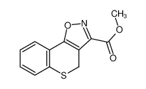 methyl 4H-thiochromeno[3,4-d][1,2]oxazole-3-carboxylate CAS:69099-62-3 manufacturer & supplier