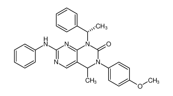 3-(4-methoxyphenyl)-4-methyl-7-(phenylamino)-1-((S)-1-phenylethyl)-3,4-dihydropyrimido[4,5-d]pyrimidin-2(1H)-one CAS:690992-12-2 manufacturer & supplier