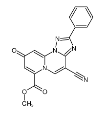 methyl 4-cyano-9-oxo-2-phenyl-9H-pyrido[1,2-a][1,2,4]triazolo[1,5-c]pyrimidine-7-carboxylate CAS:690992-90-6 manufacturer & supplier