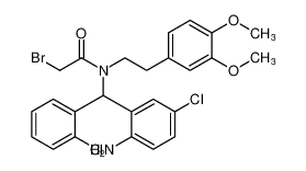 N-((2-amino-5-chlorophenyl)(2-chlorophenyl)methyl)-2-bromo-N-(3,4-dimethoxyphenethyl)acetamide CAS:690999-64-5 manufacturer & supplier