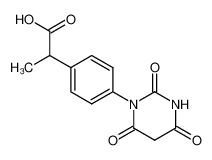 2-[4-(2,4,6-trioxo-tetrahydro-pyrimidin-1-yl)-phenyl]-propionic acid CAS:69100-45-4 manufacturer & supplier