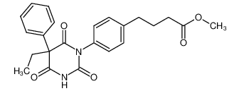 4-[4-(5-ethyl-2,4,6-trioxo-5-phenyl-tetrahydro-pyrimidin-1-yl)-phenyl]-butyric acid methyl ester CAS:69100-65-8 manufacturer & supplier